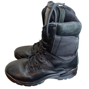5.11 Tactical Boots Men's 10.5 Black ATAC Side Zip Performance Workwear Utility